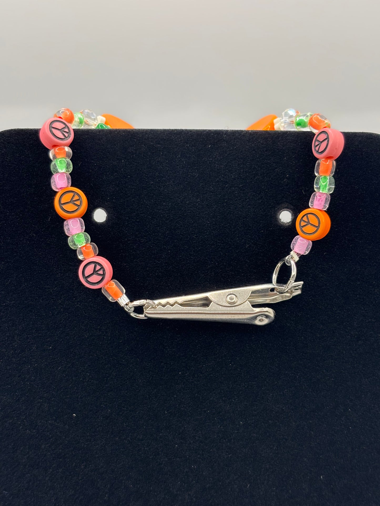 🍑 Peachy Play Stash Bracelet | Flirty Festival Wearaphernalia 🎡🔥