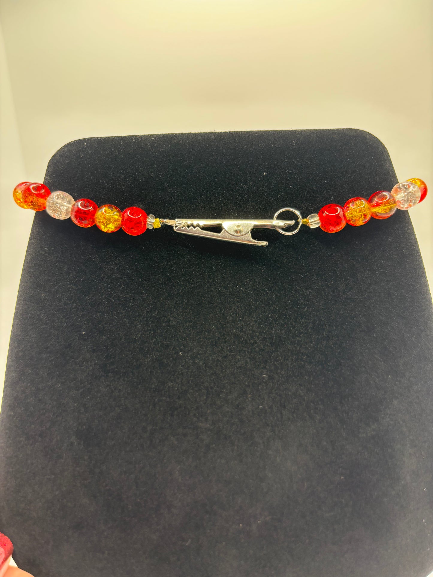 Solar Flare Stash Anklet | Fire-Inspired Hidden Clip Anklet 🔥✨