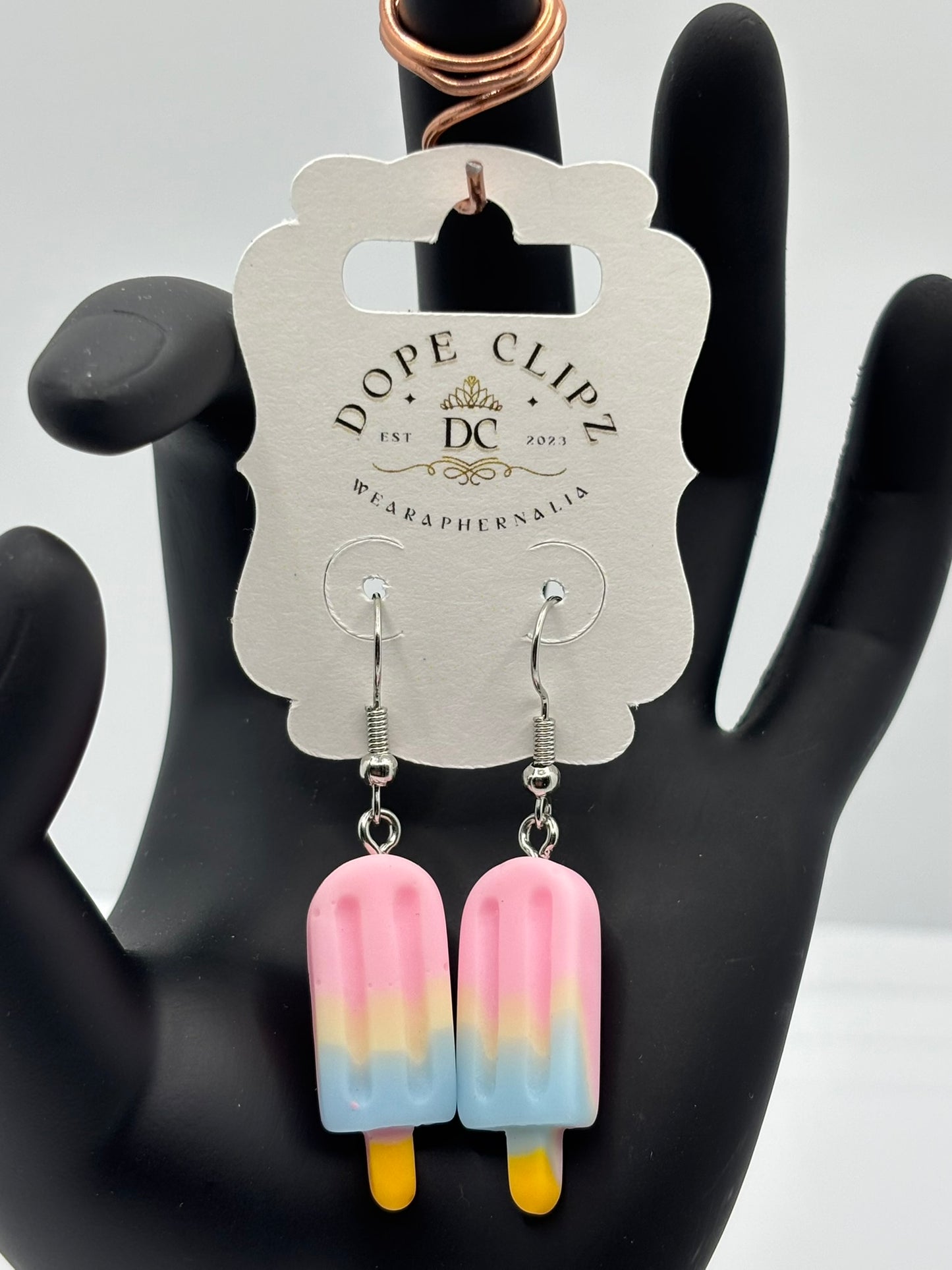 🍦 Pastel Drip Popsicle Earrings | Sweet Festival Rave Jewelry 🎡✨